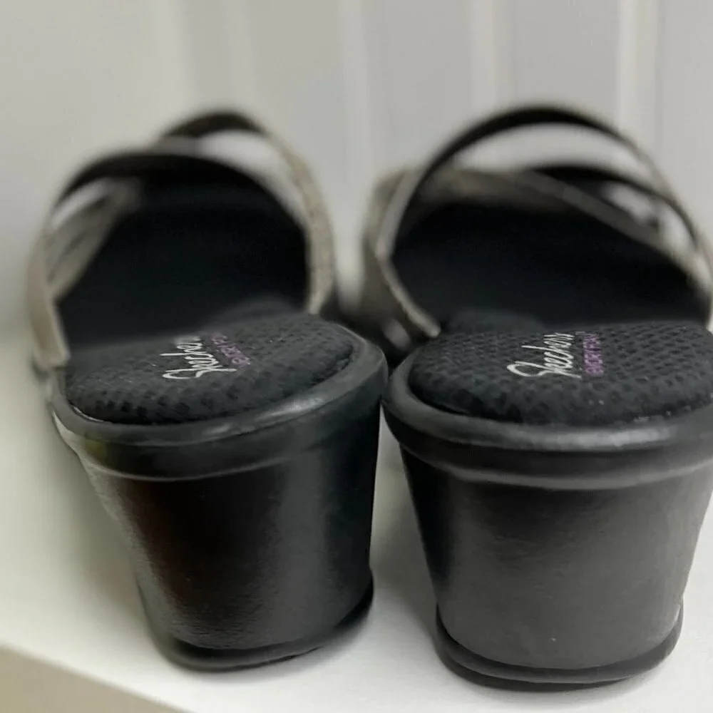 Skechers Wedge Sandals with Memory Foam Size 10